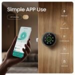 Purchase Leydebong Good Fingerprint Door Lock, Keypad Door Knob with Auto Lock | Keyless Entry Digital Lock with Code, App Management, Backup Keys for Inside, Exterior & Bed room Door - Straightforward Set up - Finest Value India | AskMeFlash - Image 4