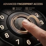 Purchase Golens Aura Compact Good Fingerprint Door Lock with Bluetooth App Entry, RFID Card, PIN & Mechanical Key Unlock, Minimal Keyless Digital Deadbolt for Wood & Metal Doorways, Matches 35-60mm Thickness - Finest Worth India | AskMeFlash - Image 4