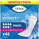 Purchase TENA Girl Shield+ Maxi Pad Fashion | Incontinence Girl Pads | Upto 12 Hrs Dryness | Triple Safety from leaks,odour and moisture | Dermatologically Examined |Size 37.7 cm | 6 Items × 8 | 48 Items – Greatest Value India | AskMeFlash