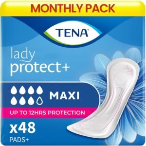 Purchase TENA Girl Shield+ Maxi Pad Fashion | Incontinence Girl Pads | Upto 12 Hrs Dryness | Triple Safety from leaks,odour and moisture | Dermatologically Examined |Size 37.7 cm | 6 Items × 8 | 48 Items – Greatest Value India | AskMeFlash