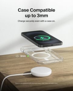 Purchase Belkin Qi2 Magnetic Wi-fi Charging Pad 15W with Pop-Up Stand | MagSafe-Suitable Qi2 Licensed Wi-fi Charger for iPhone 16, 15, 14, 13, Samsung Galaxy S25, S24, AirPods | White - Finest Worth India | AskMeFlash - Image 5