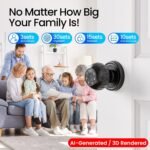 Purchase TDCHINGES Fingerprint Good Door Knob with Keypad Lock 4 in 1 Biometric App | Matte Black Inside Thumb Print Locks for Bed room Key Management Entry Dorm Condominium Residence Workplace Decor Home Doorways {Hardware} - Finest Worth India | AskMeFlash - Image 5