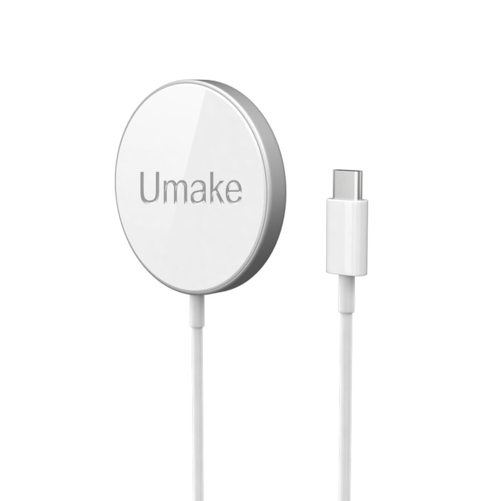 Purchase Umake 15W MagSafe Wi-fi Charger, Qi Quick Charging, Magnetic Charging Pad, Sturdy Maintain, BIS Licensed, Suitable with iPhone & Android Units – Finest Worth India | AskMeFlash