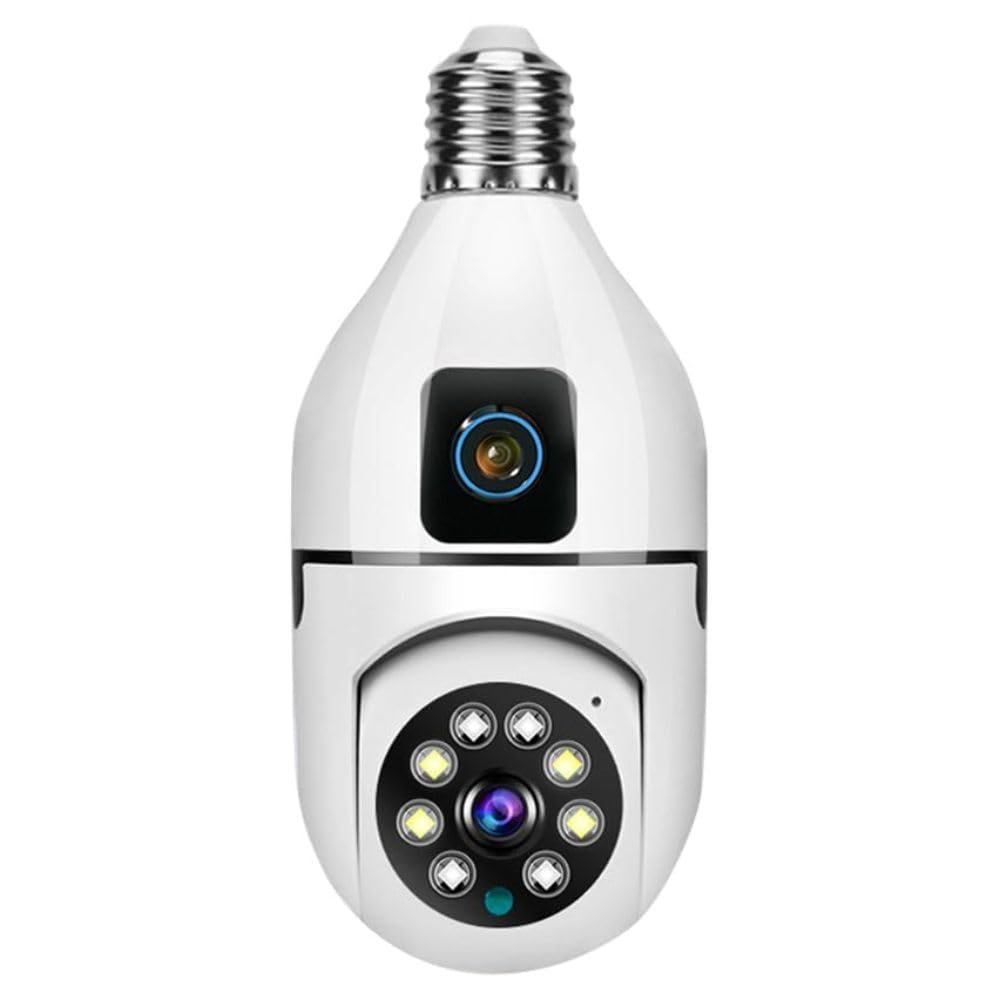 Purchase Maizic Smarthome Supercams 4MP WiFi Wi-fi Bulb Cam 2-in-1 Twin Lens Bulb Digicam Dwell View, Bullet+PTZ Management, Two Approach Audio,Shade Evening Imaginative and prescient, AI Human Detection for Indoor Digicam (Twin Digicam) – Finest Value India | AskMeFlash