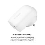Purchase Belkin 30W USB-C Wall Charger with PPS | PD 3.0, Quick Charging - iPhone 17, Air, Professional, Professional Max, Samsung Galaxy S25, iPad, AirPods, Google Pixel 10 and Extra | 2 Years Guarantee, White - Greatest Value India | AskMeFlash - Image 4