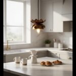 Purchase Lotus Pendant Mild | Premium Steel Hanging Lamp with E27 Holder | LED Suitable Ceiling Mild for Eating, Kitchen & Entryway (Bronze) - Finest Worth India | AskMeFlash - Image 7