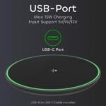 Purchase Quick Wi-fi Charger 15W - Qi-Licensed, Common Charging Pad, Appropriate with iPhone and Samsung, and Qi-Licensed Telephones - Slim Design, Overcharge Safety - Desk Telephone Charger - Finest Worth India | AskMeFlash - Image 7