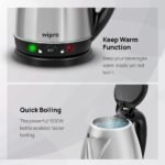 Purchase Wipro Vesta 1.8 Litre SS Kettle with Preserve heat Perform | Auto lower off | Dry Boil Safety & Over Warmth Safety | 2 Years Guarantee (SS, 1500 Watt) - Greatest Worth India | AskMeFlash - Image 2