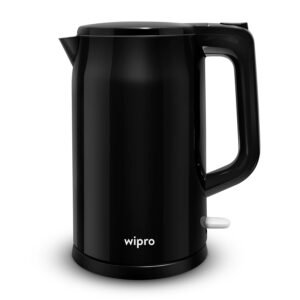 Purchase wipro ABS Elato BK 213 Cool Contact Electrical Kettle,1.8 Litre,Anti-Rust Protect,Tremendous Quick Heating,3X Safety,Overheat,Dry Boil & Auto Shut-Off,One Contact Opening,1200 Watts,2 Years Guarantee,Black – Finest Worth India | AskMeFlash
