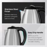 Purchase Wipro Vesta 1.8 Litre SS Kettle with Preserve heat Perform | Auto lower off | Dry Boil Safety & Over Warmth Safety | 2 Years Guarantee (SS, 1500 Watt) - Greatest Worth India | AskMeFlash - Image 3