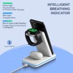 Purchase UNIGEN UNIDOCK 350 | 15W Foldable Quick Wi-fi Charging Station | Suitable with All Wi-fi Charging Smartphones, Galaxy Watch 5/4/3/Lively 2 & Buds (White) - Greatest Worth India | AskMeFlash - Image 3