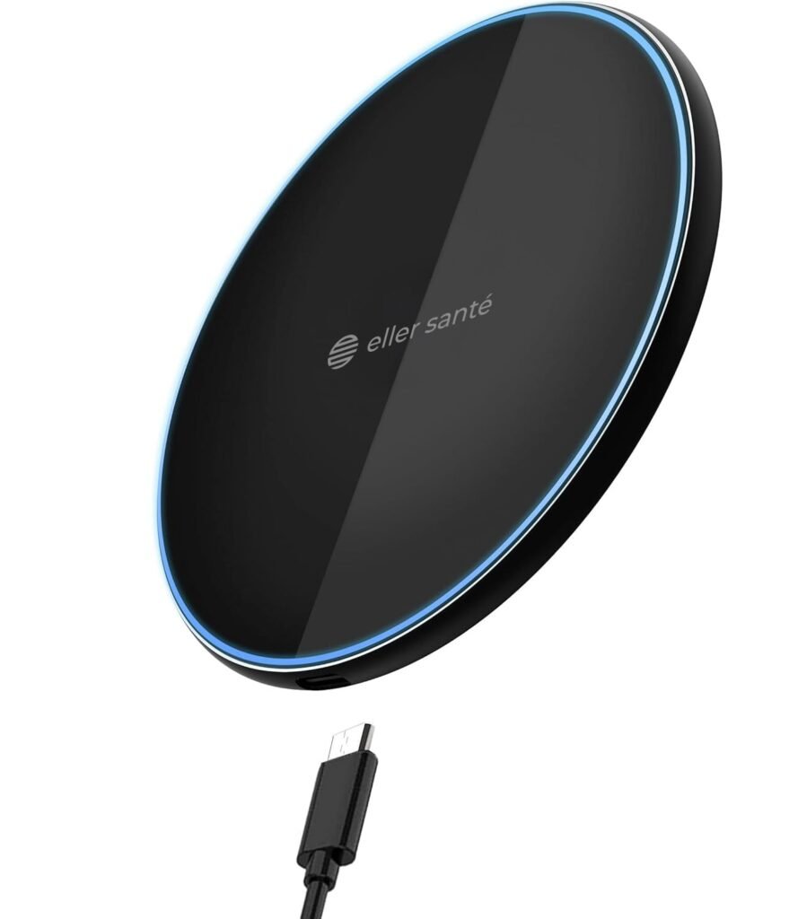 Purchase eller santé® 15W Wi-fi Charger Oxford Quick Charging Pad PD Qi-Licensed Kind C Cable for 17/17 Air/17 Professional/17 Professional Max, iPhone 16/16 Plus/16 Professional/Max, iPhone 15/14/13/12/11 Sequence- Black – Greatest Worth India | AskMeFlash