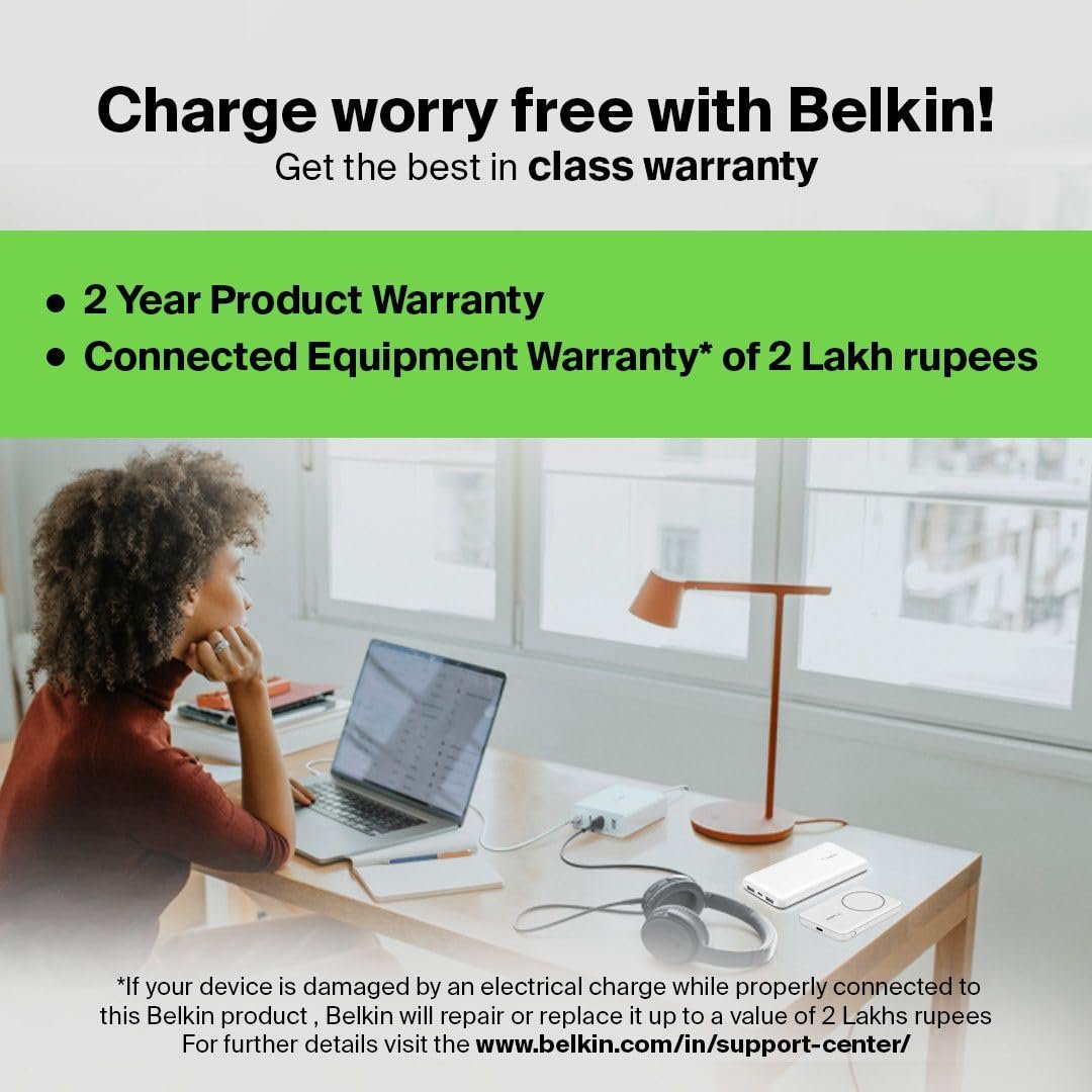Purchase Belkin 30W USB-C Wall Charger with PPS | PD 3.0, Quick Charging – iPhone 17, Air, Professional, Professional Max, Samsung Galaxy S25, iPad, AirPods, Google Pixel 10 and Extra | 2 Years Guarantee, White – Greatest Value India | AskMeFlash Purchase Belkin 30W USB-C Wall Charger with PPS | PD 3.0, Quick Charging – iPhone 17, Air, Professional, Professional Max, Samsung Galaxy S25, iPad, AirPods, Google Pixel 10 and Extra | 2 Years Guarantee, White – Greatest Value India | AskMeFlash