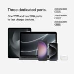 Purchase Belkin 67W (25W+20W+20W) 3-Port USB -C Wall Charger with PPS |Quick Charging Charger for iPhone 17, MacBook Professional, AirPods, Samsung Galaxy S25, Google Pixel 10, | 2 Years Guarantee, White - Finest Worth India | AskMeFlash - Image 5