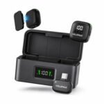Purchase VELOMAX Mic for YouTube Wi-fi, 3-Stage Adjustable Noise Discount Mics Wi-fi with Magnetic Clip, Kind-C with 2 Mics & Charging Case, 164FT Vary, 64H Battery for Creators and Vloggers – Finest Value India | AskMeFlash