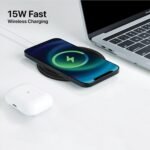 Purchase eller santé® 15W Wi-fi Charger MontClad Sequence PD & Qi-Licensed with Kind C Cable for 17/17 Air/17 Professional/17 Professional Max, iPhone 16/16 Plus/16 Professional/16 Professional Max, iPhone 15/14/13/12/11 Sequence - Black - Finest Worth India | AskMeFlash - Image 4