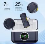 Purchase Wi-fi Lavalier Microphone for iPhone/Android, with Lightning/USB-C Plug-Play Wi-fi Microphones with Noises Cancellation, Omnidirectional - Finest Value India | AskMeFlash - Image 2