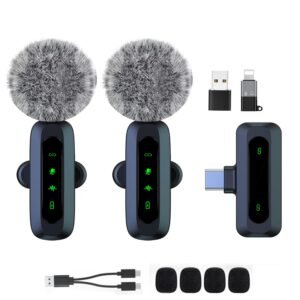 Purchase Mini Wi-fi Lavalier Microphone for Android and iPhone, iOS Units – Noise Discount Lapel Mic for Recording, Clip on Mic, for Video Recording, Tiktok, Youtube, Vlog Podcast Content material Creator – Greatest Worth India | AskMeFlash