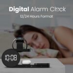 Purchase Portronics Freedom 6 15W Wi-fi Charger with 6-in-1 Perform, Earbuds & Watch Wi-fi Charging, Digital Clock with Alarm, Suitable with iPhones/Samsung Smartphone Collection, Assist Quick Charging - Finest Value India | AskMeFlash - Image 4