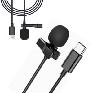 Purchase Drumstone ProClip Kind-C Lavalier Microphone (Black) – Clip-On Collar Mic with 1.5m Cable for Voice Recording, Streaming, Podcasts & Video Calls | 15-Yr Restricted Guarantee – Finest Worth India | AskMeFlash