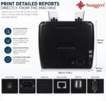 Purchase swaggers Heavy Responsibility Blended Denomination Notice Counting Machine with 2 CIS Sensors, Multi Forex Helps| UV/MG/IR/MT Pretend Notice Detection| Serial Quantity Recognition, Contact Display - Greatest Value India | AskMeFlash - Image 7