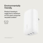 Purchase Belkin 67W (25W+20W+20W) 3-Port USB -C Wall Charger with PPS |Quick Charging Charger for iPhone 17, MacBook Professional, AirPods, Samsung Galaxy S25, Google Pixel 10, | 2 Years Guarantee, White - Finest Worth India | AskMeFlash - Image 8