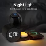 Purchase Portronics Freedom 6 15W Wi-fi Charger with 6-in-1 Perform, Earbuds & Watch Wi-fi Charging, Digital Clock with Alarm, Suitable with iPhones/Samsung Smartphone Collection, Assist Quick Charging - Finest Value India | AskMeFlash - Image 8