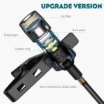 Purchase Drumstone ProClip Kind-C Lavalier Microphone (Black) – Clip-On Collar Mic with 1.5m Cable for Voice Recording, Streaming, Podcasts & Video Calls | 15-Yr Restricted Guarantee - Finest Worth India | AskMeFlash - Image 2