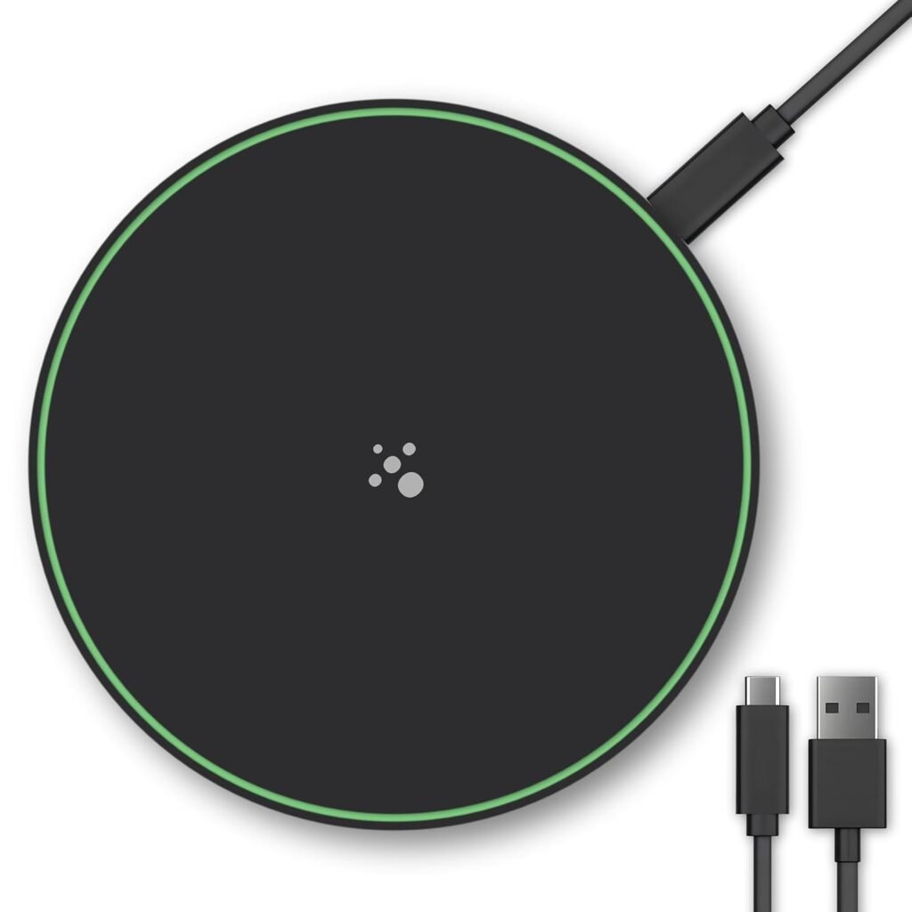 Purchase Quick Wi-fi Charger 15W – Qi-Licensed, Common Charging Pad, Appropriate with iPhone and Samsung, and Qi-Licensed Telephones – Slim Design, Overcharge Safety – Desk Telephone Charger – Finest Worth India | AskMeFlash