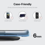Purchase eller santé® 15W Wi-fi Charger MontClad Sequence PD & Qi-Licensed with Kind C Cable for 17/17 Air/17 Professional/17 Professional Max, iPhone 16/16 Plus/16 Professional/16 Professional Max, iPhone 15/14/13/12/11 Sequence - Black - Finest Worth India | AskMeFlash - Image 6