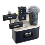 Purchase Wi-fi Lavalier Microphone with Digital Show & Charging Case, Twin Mic for Noise Discount, 45H Battery, 50M Vary, Lightning/USB-C Receiver for iPhone Android, for YouTube, Vlogging – Greatest Worth India | AskMeFlash