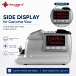 Purchase swaggers Combine Worth Notice Counting Machine with Triple Show and Superior Pretend Notice Detection-Suitable for All New Notes| Add, Batch & Kind| Utilized in Banks, Motels, Hospitals, Jewelry Retailers and so forth - Finest Value India | AskMeFlash - Image 5
