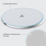 Purchase Vaku Luxos® 15W Wi-fi Charger Albany Sequence Quick Charging Pad PD Qi-Licensed with Kind C Cable for iPhone 15/15 Plus/15 Professional/15 Professional Max, iPhone 14/14 Plus/14 Professional/Max, iPhone 13/12/11 Sequence- White - Greatest Value India | AskMeFlash - Image 3