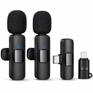 Purchase Wi-fi Microphone, 2.4GHz, Plug & Play, Noise Discount, 20M Transmission, Suitable with Android, Kind-C – Finest Value India | AskMeFlash