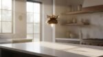 Purchase Lotus Pendant Mild | Premium Metallic Hanging Lamp with E27 Holder | LED Suitable Ceiling Mild for Eating, Kitchen & Entryway (Gold) - Greatest Worth India | AskMeFlash - Image 3