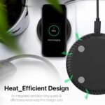 Purchase eller santé® 15W Wi-fi Charger MontClad Sequence PD & Qi-Licensed with Kind C Cable for 17/17 Air/17 Professional/17 Professional Max, iPhone 16/16 Plus/16 Professional/16 Professional Max, iPhone 15/14/13/12/11 Sequence - Black - Finest Worth India | AskMeFlash - Image 5