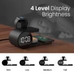 Purchase Portronics Freedom 6 15W Wi-fi Charger with 6-in-1 Perform, Earbuds & Watch Wi-fi Charging, Digital Clock with Alarm, Suitable with iPhones/Samsung Smartphone Collection, Assist Quick Charging - Finest Value India | AskMeFlash - Image 5