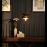 Purchase Lotus Pendant Mild | Premium Steel Hanging Lamp with E27 Holder | LED Suitable Ceiling Mild for Eating, Kitchen & Entryway (Bronze) - Finest Worth India | AskMeFlash - Image 6