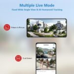 Purchase Maizic Smarthome Supercams 4MP WiFi Wi-fi Bulb Cam 2-in-1 Twin Lens Bulb Digicam Dwell View, Bullet+PTZ Management, Two Approach Audio,Shade Evening Imaginative and prescient, AI Human Detection for Indoor Digicam (Twin Digicam) - Finest Value India | AskMeFlash - Image 3