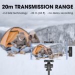 Purchase DDLC K8 Wi-fi Lavalier Microphone | Noise Cancelling Collar Mic for All Smartphones | Plug & Play Clip-on Microphone for YouTube | Vlogging, Podcasts & Video Recording (k8) - Greatest Value India | AskMeFlash - Image 7