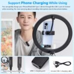 Purchase Sevenoak Wi-fi Lavalier Microphone for Android USB-C Telephone Plug Play Sort-C Mic for iPhone 15 Noise Cancellation Compact Cordless Clip on Mic for Video Recording Stay Streaming Podcasting - Greatest Value India | AskMeFlash - Image 5