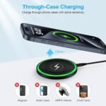 Purchase 15W Wi-fi Charger Pad with Adapter Quick Charging for Samsung Galaxy S25 Extremely Edge S24 FE S23 S22 S21 Z Fold6, Wi-fi Charging Station for Motorola G Energy 2025 Edge 50 Extremely,Pixel 9a,iPhone 16e - Greatest Value India | AskMeFlash - Image 3