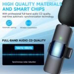 Purchase DDLC K8 Wi-fi Lavalier Microphone | Noise Cancelling Collar Mic for All Smartphones | Plug & Play Clip-on Microphone for YouTube | Vlogging, Podcasts & Video Recording (k8) - Greatest Value India | AskMeFlash - Image 5