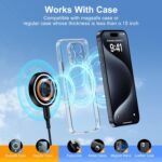 Purchase 15W Magnetic Wi-fi Charger, 15W Quick Wi-fi Charging Pad with PD 3.0 Adapter - Finest Value India | AskMeFlash - Image 5