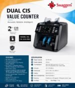 Purchase swaggers Heavy Responsibility Blended Denomination Notice Counting Machine with 2 CIS Sensors, Multi Forex Helps| UV/MG/IR/MT Pretend Notice Detection| Serial Quantity Recognition, Contact Display - Greatest Value India | AskMeFlash - Image 8