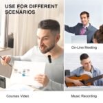Purchase FIFINE Wi-fi Lavalier System with 2 Microphones, Recording Lapel Mic Clear Sound for YouTube Video Interview Vlog, Twin Mini Mic with Sort C Receiver for Android Cellphone Laptop computer-M8 - Greatest Value India | AskMeFlash - Image 7