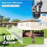 Purchase Maizic Smarthome 4G/5G SIM 5+5MP Twin Lens/Display screen Pan & Tilt Zoom CCTV Outside Digicam with Free Sim + 1 Month Information Plan, Weatherproof(IP66), 2 Means Speak, Movement Detection - Greatest Worth India | AskMeFlash - Image 4