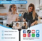 Purchase Wi-fi Lavalier Omnidirectional Microphone System Vlog for Kind-C Android & iPhone,Plug and Play,Noise Discount,No Want APP & Bluetooth (VM6) - Greatest Worth India | AskMeFlash - Image 4