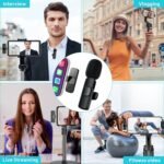 Purchase Wi-fi Lavalier Lapel Microphone for iPhone iPad,Mini Recording Cellphone Mic for Reside Stream,for Video Recording,Interview,TikTok,Fb Reside,YouTube (Sort C Single Mic Set) - Greatest Value India | AskMeFlash - Image 4