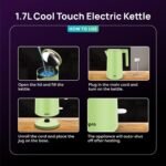 Purchase wipro ABS Elato BK211 Cool Contact Double Layer Electrical Kettle, 1.7 Litres, Anti-Rust Protect, Tremendous Quick Heating, 3X Safety-Overheating, Dry Boil & Auto Shut-Off,1200 Watts, 2 Years Guarantee, Inexperienced - Finest Worth India | AskMeFlash - Image 7